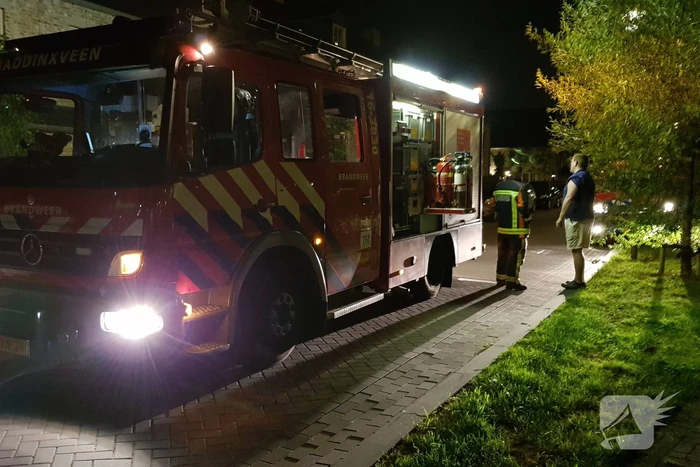 Brand in meterkast van woning