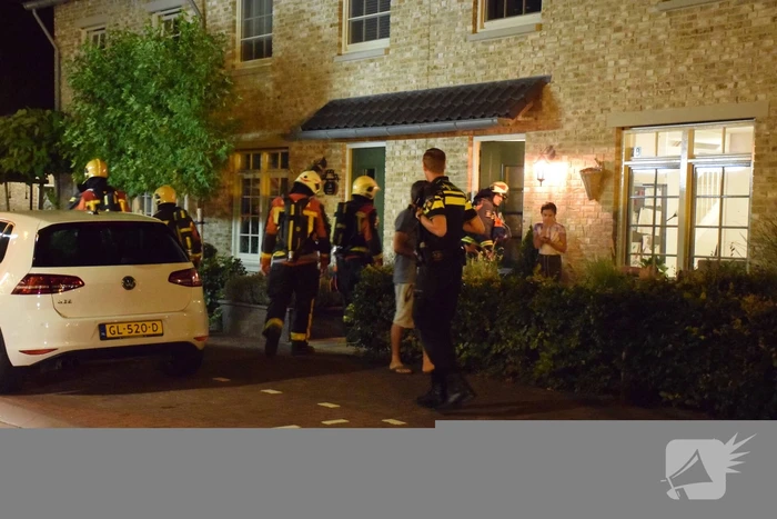 Brand in meterkast van woning