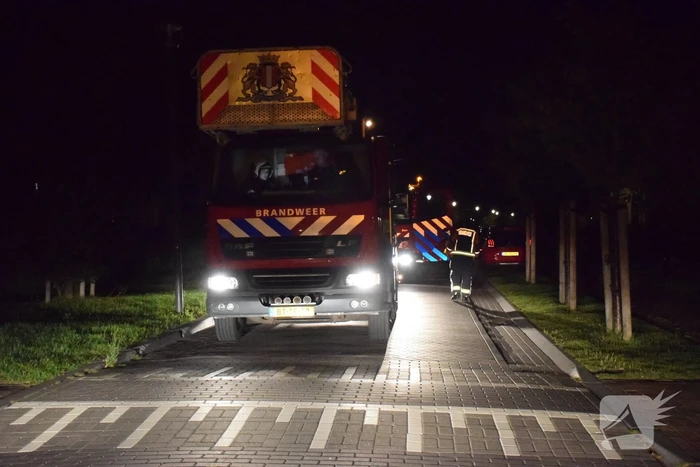 Brand in meterkast van woning