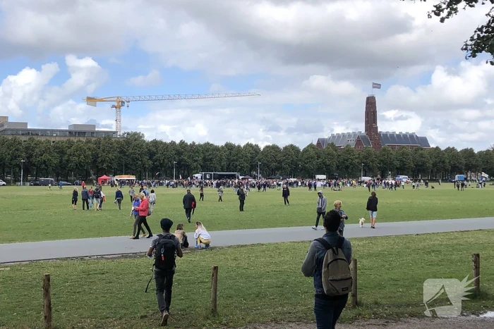 ME maakt zich klaar voor grote demonstratie tegen coronamaatregelen op Malieveld