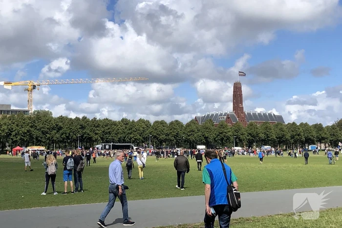 ME maakt zich klaar voor grote demonstratie tegen coronamaatregelen op Malieveld