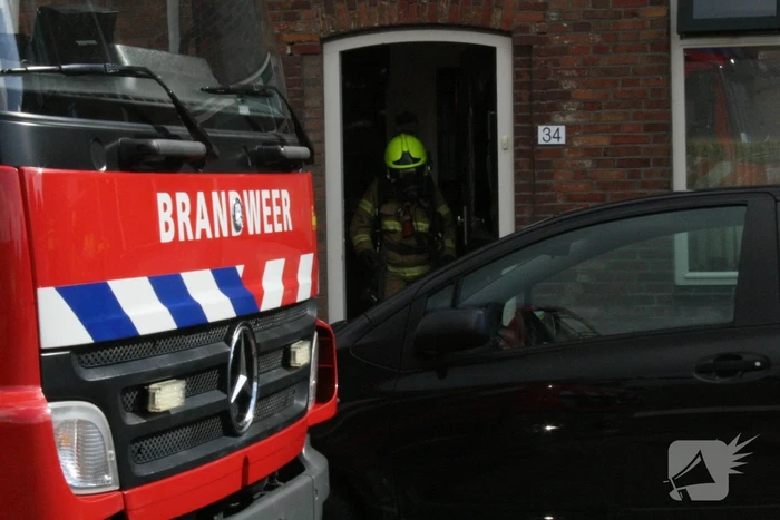 Pan-tosti vliegt in brand tijdens bereiden