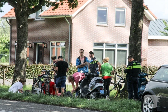 Fietsers gewond na botsing op fietspad
