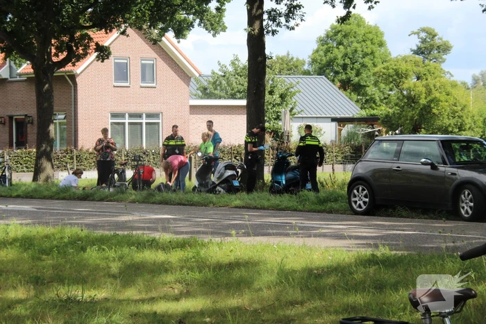 Fietsers gewond na botsing op fietspad