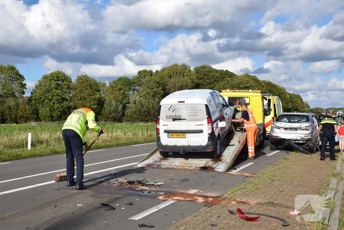 Gewonden bij ongeval met meerdere voertuigen