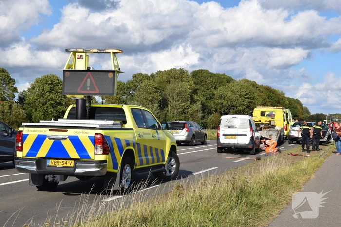 Gewonden bij ongeval met meerdere voertuigen