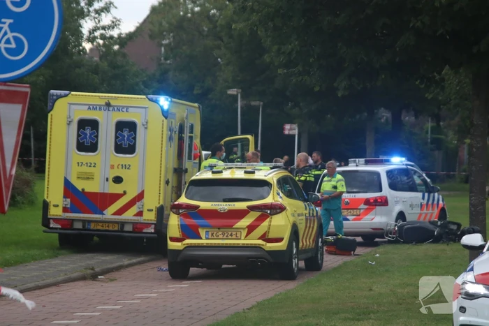Scooterrijder zwaargewond na achtervolging door politie