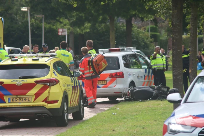Scooterrijder zwaargewond na achtervolging door politie
