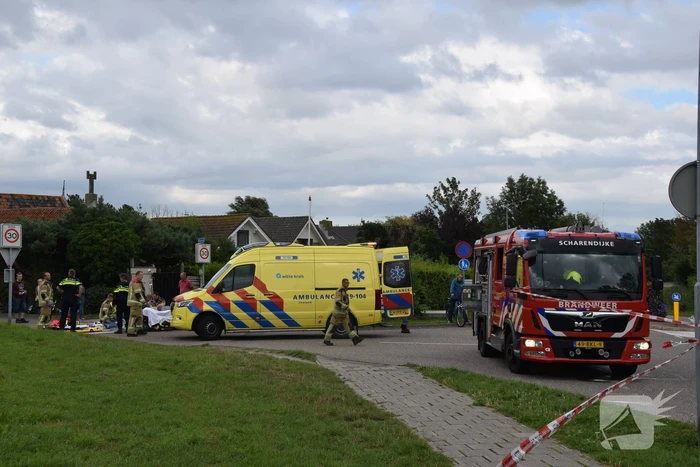 Fietser zwaargewond na ongeval
