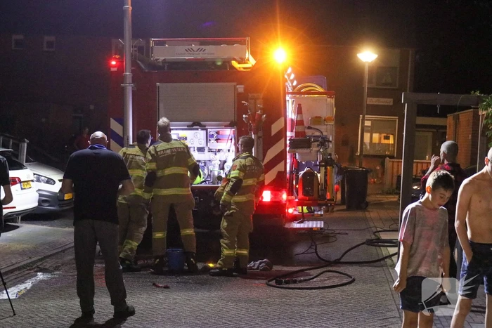 Veel rook bij brand in woning