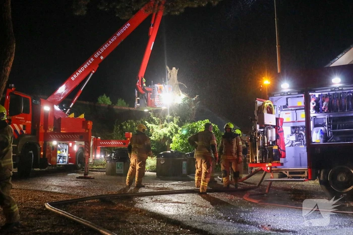 Grote brand in groot congrescentrum