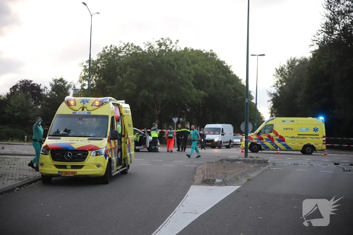 Twee zwaargewonden bij ernstig verkeersongeval