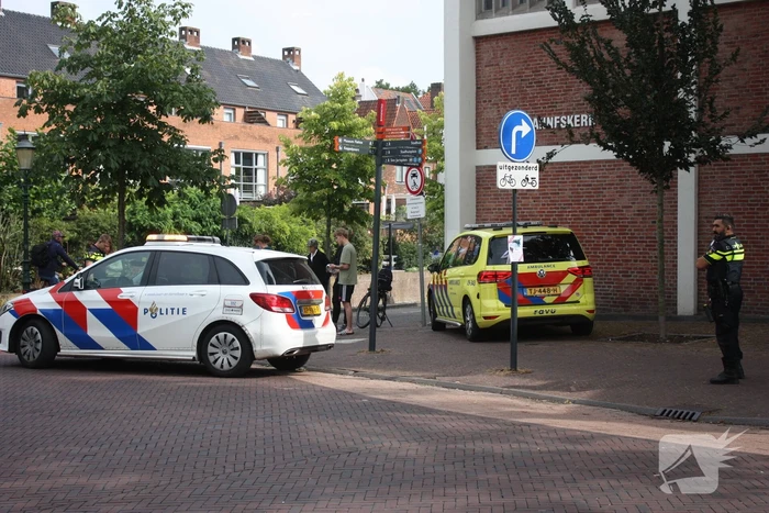 Fietsster gewond bij verkeersongeval
