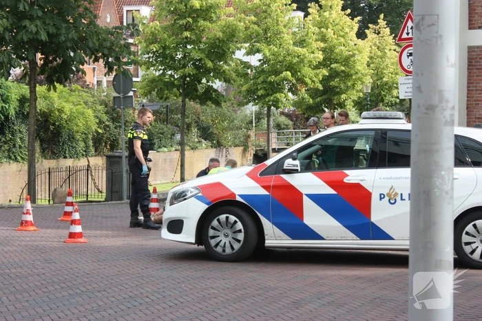 Fietsster gewond bij verkeersongeval