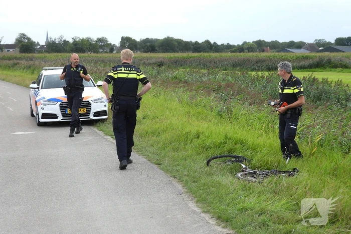 E-biker komt in botsing met grootpakpers