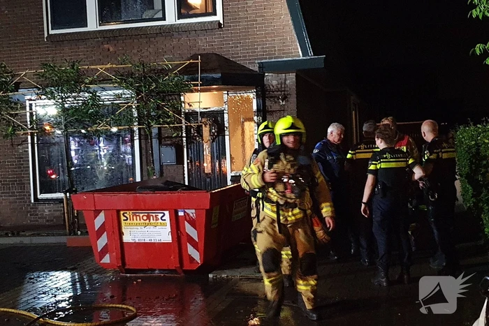 Opnieuw brand in bouwcontainer