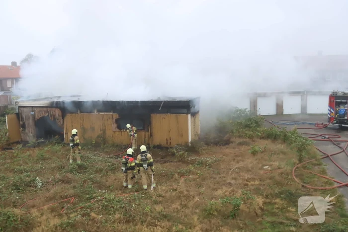 Uitslaande brand verwoest leegstaand pand