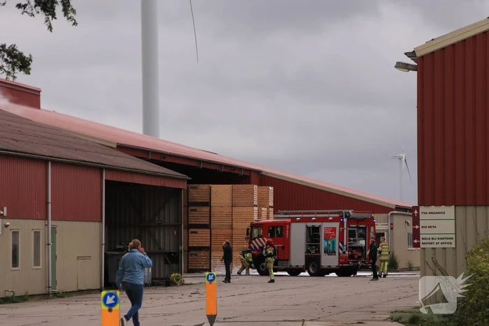 Grote brand in loods Van Andel Bio