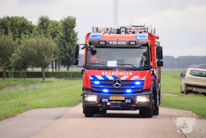 Grote brand in loods Van Andel Bio