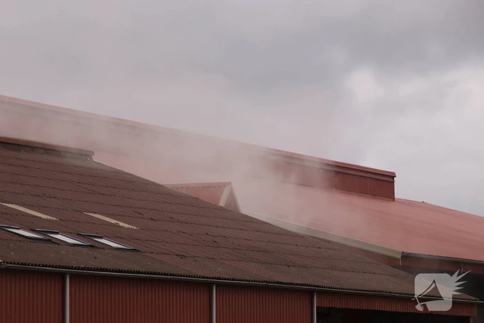 Grote brand in loods Van Andel Bio