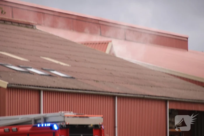 Grote brand in loods Van Andel Bio