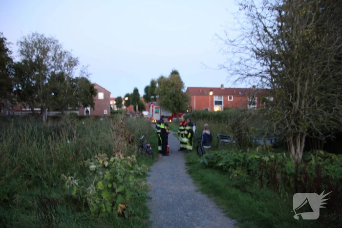 Berg rommel in brand