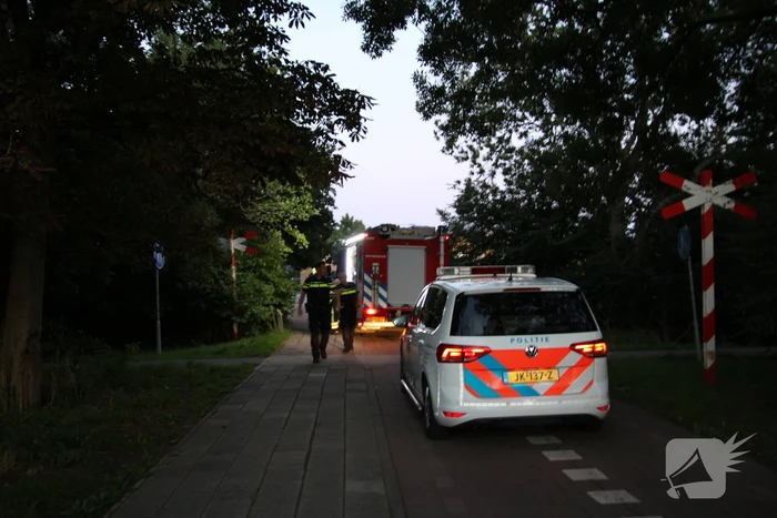 Berg rommel in brand