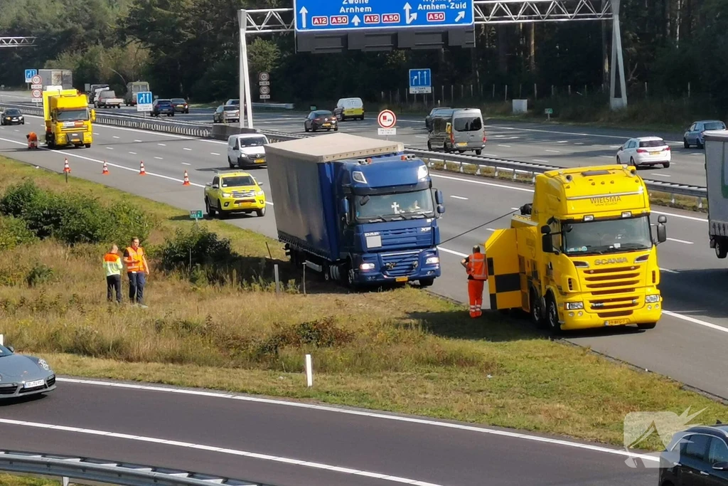 Rijksweg A12 112 melding Ede 
