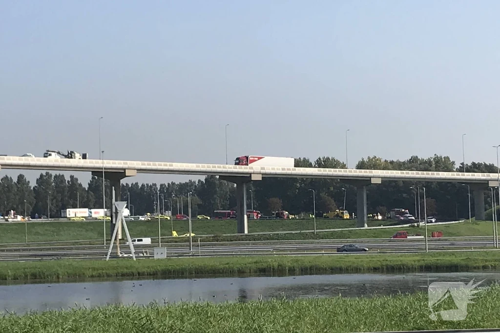 Rijksweg A15 112 nieuws Ridderkerk 