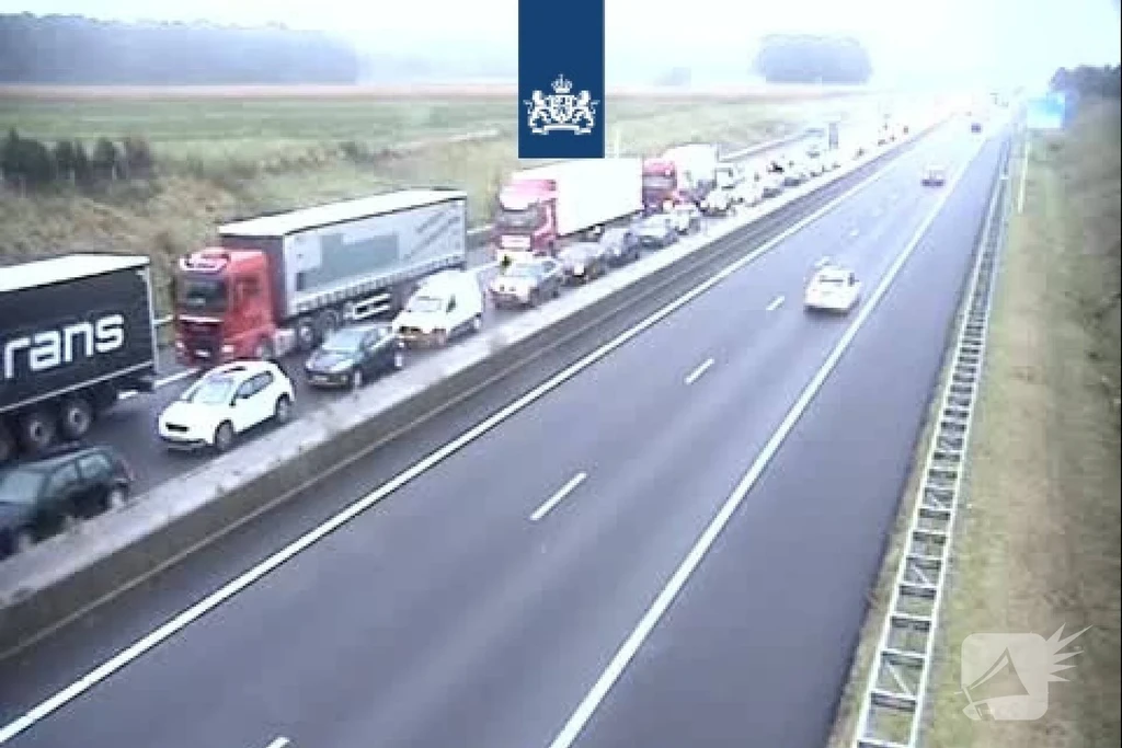 Rijksweg A73 112 melding Sint Odiliënberg 