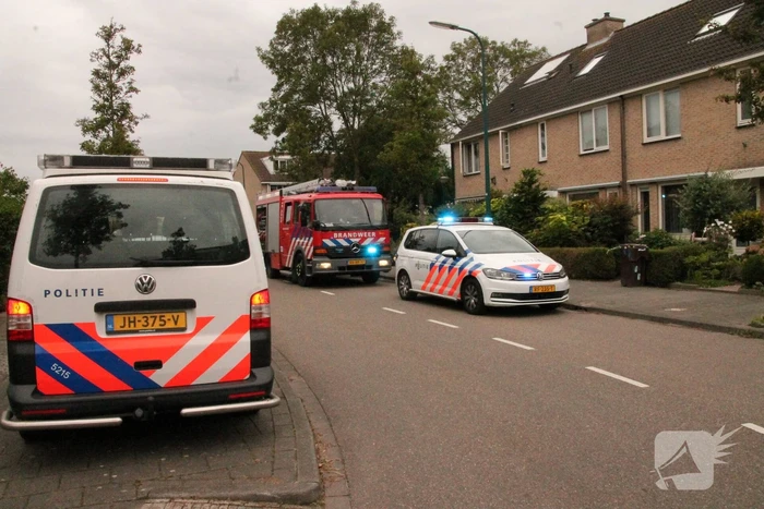 Brand in keuken van woning