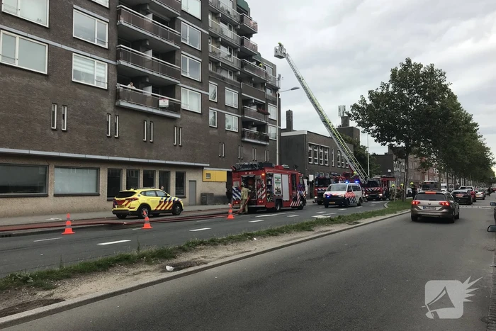 Flinke brand in flatwoning