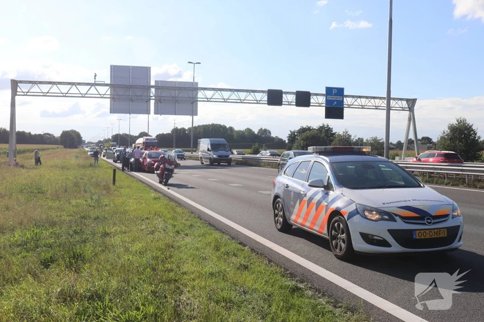 Meerdere gewonden bij ongeval op snelweg met meerdere voertuigen
