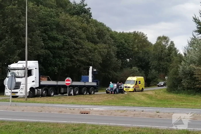 ongeval provincialeweg - n347 enter