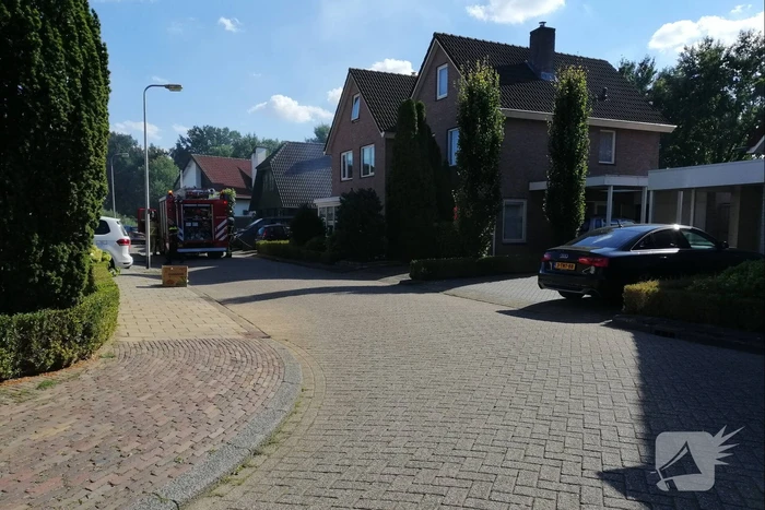 Veel rook bij brand in woning