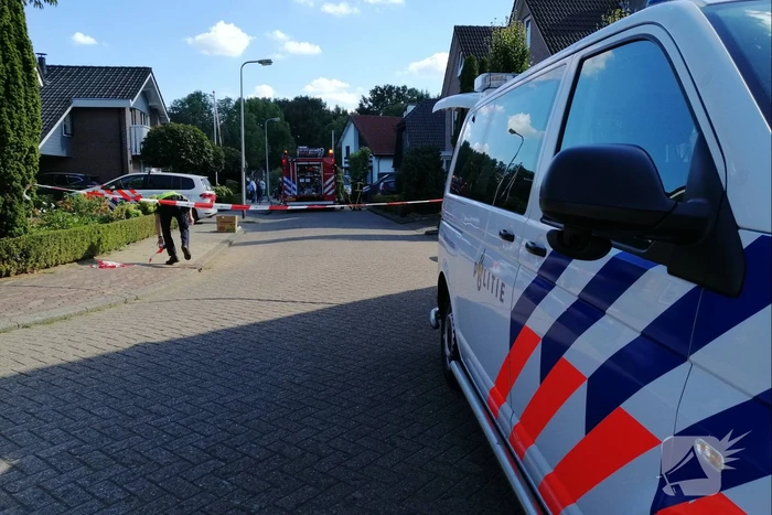 Veel rook bij brand in woning