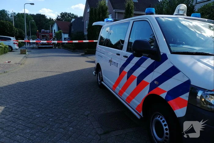 Veel rook bij brand in woning