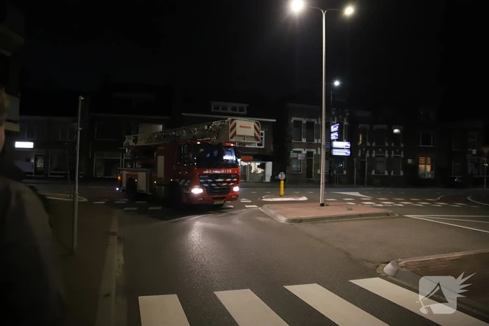 Flinke brand in kelderbox
