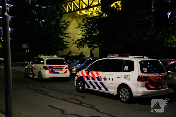 Schoten gelost uit voertuig, twee personen aangehouden