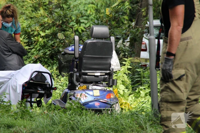 Persoon in greppel gevallen