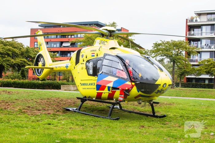 Traumahelikopter landt voor ernstig gewonde bij incident