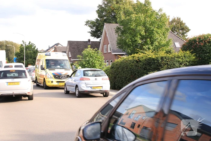 Gewonde bij kop-staart aanrijding
