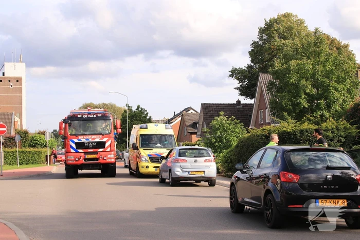 Gewonde bij kop-staart aanrijding