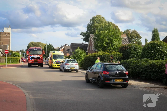 Gewonde bij kop-staart aanrijding