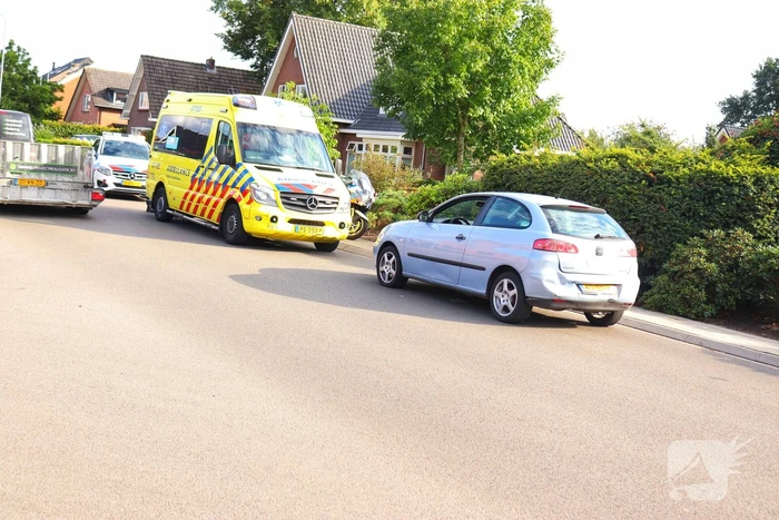 Gewonde bij kop-staart aanrijding