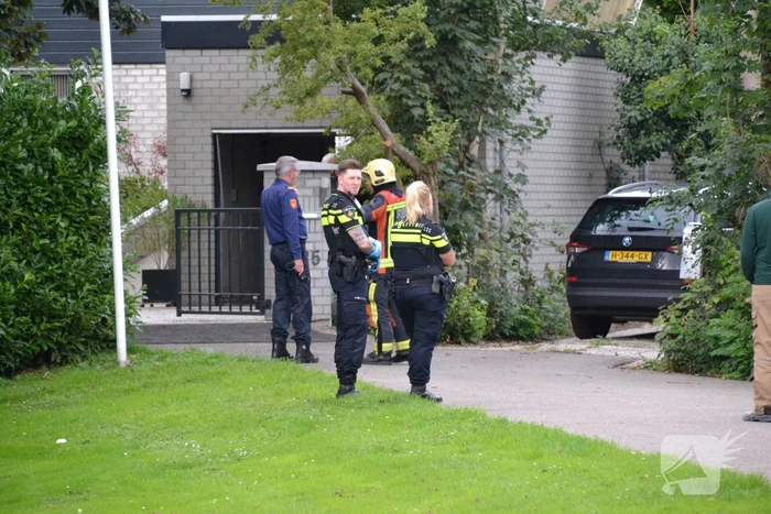Gaslucht waargenomen bij woning