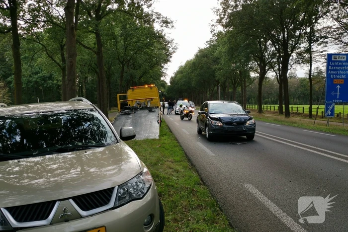 Vier voertuigen betrokken bij kop-staart botsing