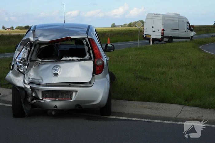 Forse schade na kop-staart botsing