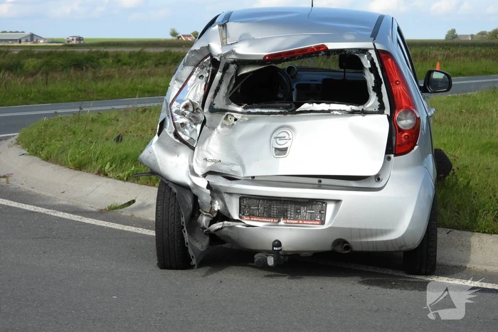 Forse schade na kop-staart botsing