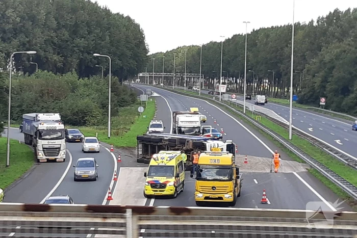 ongeval rijksweg a20 nieuwerkerk aan den ijssel